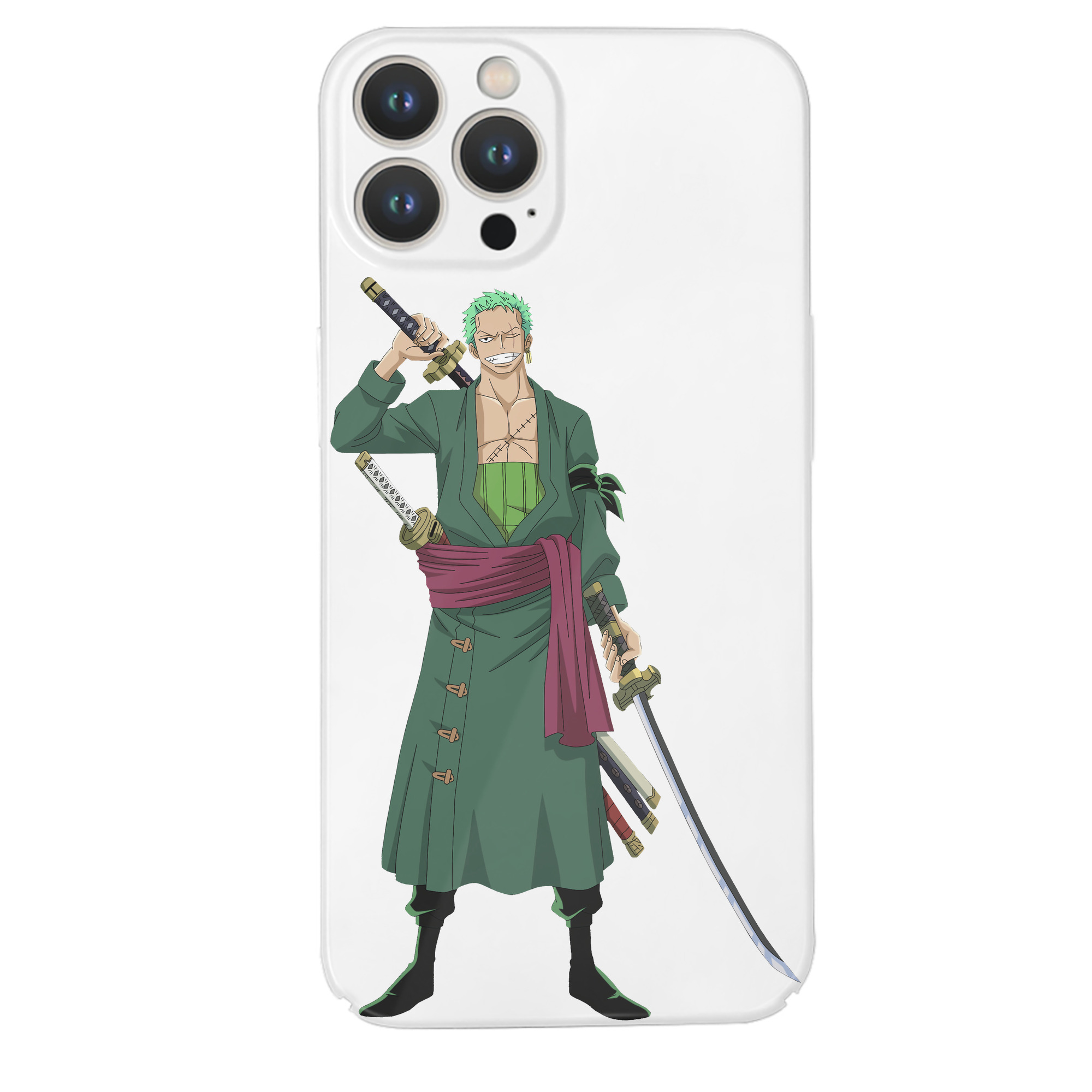 （画像用） ワンピース ロロノア・ゾロ ONE PIECE Roronoa Zoro 【iPhone 14シリーズ対応】ハードケース
